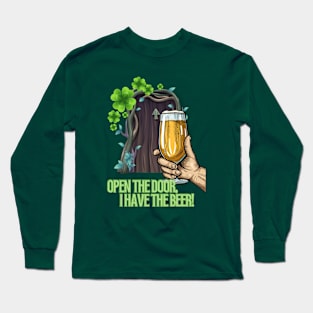 Leprechaun, come out and play! It's St. Paddy's Day! Long Sleeve T-Shirt